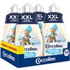Coccolino Ammorbidente Concentrato Delicato & Soffice 8 Litri 320 Lavaggi, 4x80 Lavaggi