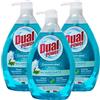 FEI FAN Detersivo In Gel Per Piatti Concentrato BICARBONATO, Super Sgrassante e Con Azione Anti Odore, Con Tappo Dosatore 1000ml (4 Unità)