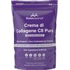 Ketosource Creamer Collagene C8 MCT | Keto e Collagene in Uno | 500g Naturale | 4X Ketones vs Altri MCT | Si mescola facilmente senza grumi | Zero ingredienti artificiali