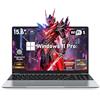 FUNYET Computer portatile da gaming AMD Ryzen™ 7 5700U, 15,6 pollici Windows 11 portatile, RAM 16 GB NVME SSD 1TB, tastiera retroilluminata, grafica Radeon RX Vega 8, WiFi 5000AMH