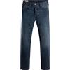 Levi's 501 Original Fit, Jeans Uomo, Blue Black Stretch, 36W / 34L