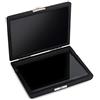 Tiiyee Custodia Per Ance, Astuccio Porta Ance Clarinetto Basso Da E Sassofono Accessori Scatola Vetro Plastica Sella Con Fessure Contenitore 6 Slot Multistrumento Combinazione Accessorio Viaggi Nero