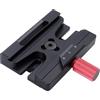 iShoot Convertitore adattatore a morsetto compatibile con piastra per fotocamera Manfrotto 200PL/410PL e piastra a sgancio rapido Arca-Swiss Fit a testa a sfera standard RC RC2