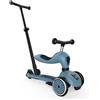 Scoot & Ride Monopattino Scoot & Ride Highwaykick 1 Push & Go Blu acciaio Nero