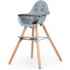Child Home Seggiolone Evolu 2 Childhome Evolutivo E Convertibile Naturale/menta