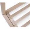 Child Home Base a Doghe per Lettino Childhome 200x90 Legno naturale