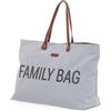 Child Home Borsa Weekend Childhome Family Bag Grigio Tela