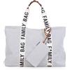 Child Home Borsa Weekend Childhome Family Bag Bianco