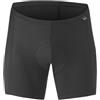 maier sports Gonso Benito, Pantaloncini da Ciclismo da Uomo, Si Adatta a Tutti i Pantaloncini da Ciclismo, Calzamaglia con Cuscinetto di Seduta Dry Up trielastico, Silver+ antiodore, vestibilità Aderente