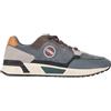 Colmar Scarpe Uomo Sneaker Dalton Cross 069 Suede/Mesh Dark Gray/Chocolate/Forest Green U25CO04 42