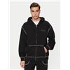 Guess Felpa Full-zip Con Cappuccio U5rq02 Kco31 Nero (JBLK)