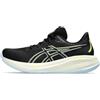 Asics Gel-Cumulus 26, Sneaker Uomo, Nero Giallo Sicurezza, 42 EU