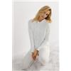 Intimissimi Maglia Manica Lunga Aperta Davanti In Modal Chic Comfort Grigio