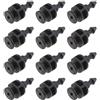 The Lord of the Tools 12 Clip Di Fissaggio Per Riparazione Lampada Luce Posteriore Posteriore 2E0945230 0008208164 Compatibile con Mercedes W906 Crafter Van Sprinter In Plastica