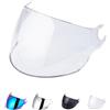 JQF Gear Visiera Casco Moto per LS2 of562,Sostituzione della Visiera della Lente del Casco del Parabrezza del Motociclo per Il Casco Viso Aperto,Solo la visiera Non compatibile con LS2 Airflow 2