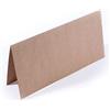 Vaessen Creative Biglietti Florence per Progetti Creativi Kraft (marrone) - Robusti 200 gsm - Biglietti Piegati - 12 x 22 cm- Papercraft - Ideali come Biglietti d'auguri, Inviti - Scatola di Stoccaggio Inclusa