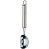 kela Porzionatore per gelato in acciaio inox 21 x 4,5 cm RONDO, cucchiaio porzionatore per gelato duro, lavabile in lavastoviglie, lucido