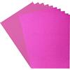 Vaessen Creative Carta e Cartoncino Glitterati Florence - Supporti colorati A4 per Creazione di Biglietti - Pink/Fuchsia - 10 Fogli - Carta colorata Scrapbooking, Biglietti e Lavori con Carta - 250/216 g/m²
