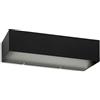 BRILONER - Lampada da parete per bagno LED, lampada da parete LED interna, lampada da parete esterna, luce bianca neutra, protezione dagli spruzzi IP44, nera