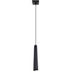 SOLLUX lighting - Apparecchio a sospensione PRYSM - Apparecchio decorativo - Lampada LED - Basso consumo energetico - G9, 1x max 8W LED, ~230V, 50Hz, IP20 - Nero - 8x8x120cm