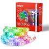 BRILONER - Striscia LED RGB 5m, Striscia Luminosa LED, Cambia Colore, Telecomando, Striscia LED, Barra LED