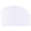 Vaessen Creative Florence - Carta autoadesiva per bricolage, formato A4, formato A4, 10 pezzi, colore: Bianco