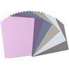 Vaessen Creative Florence - Carta autoadesiva per bricolage, formato A4, formato A4, mix di colori, 24 pezzi, carta stampabile, per lavori di bricolage e hobby