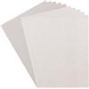 Vaessen Creative Carta e Cartoncino Glitterati Florence - Supporti colorati A4 per Creazione di Biglietti - Silver/Mouse - 10 Fogli - Carta colorata Scrapbooking, Biglietti e Lavori con Carta - 250/216 g/m²