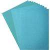 Vaessen Creative Carta e Cartoncino Glitterati Florence - Supporti colorati A4 per Creazione di Biglietti - Turquoise/Frosting - 10 Fogli - Carta colorata Scrapbooking, Biglietti e Lavori con Carta - 250/216 g/m²