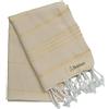 Bersuse 100% Cotone - Anatolia - Asciugamano Viso-Mani Turco, Oro Naturale