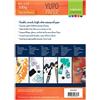 Vaessen Creative Carta Sintetico A4-10 Carta Bianca - 300 g