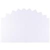 Vaessen Creative Florence - Carta autoadesiva per bricolage, quadrata, 30,5 x 30,5 cm, bianco, 10 pezzi, carta stampabile, per lavori di bricolage e hobby