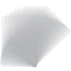 Vaessen Creative Florence Fogli di Acetato di A4 e 0,2 mm di Spessore - 10 Foglio di Plastica Flessibile - Fogli Plastica Trasparente per Scrapbooking, Biglietti d'Auguri, Pittura e Art Journaling