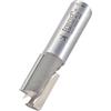 Trend 426 x 12TC Two flute 15.9 mm dia x 25 mm Cut per scanalature legno - argento