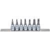 BGS 5108 | Serie di chiavi a bussola | 10 mm (3/8) | profilo a T (per Torx) T15 - T50 | 7 pz.
