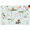 coveryourdesk www.cover-your-desk.de Sottomano da scrivania per bambini e adulti - Sirena - Mermaid - in vinile resistente di prima qualità (plastica senza BPA) - 60 x 40 cm - Made in Germany