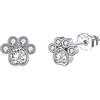 YAFEINI Animale Stud orecchini in argento Sterling pinguino/zampa/panda/dinosauro/mucca/gatto/coniglio/ape/polpo/cane/maiale orecchini animali orecchini per donne ragazze, Argento sterling