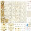 KAOHONG 1600pezzi Perline per Braccialetti Set perline per Gioielli Fai Da Te Perle per Bigiotteria Perline per Braccialetti Adulti Beads for Bracelets per la Creazione di Bracciali, Gioielli,Collane