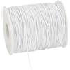 PH PandaHall 160m Filo di Cotone Cerato Bianco 1mm Cordino Cerato Filo di Cera Perline Cordino per Creazione Bracciale Collana Gioielli Kontting Macramè Artigianato Fai Da Te