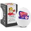 Brainstream Timer per uova, multicolore, 8,9 x 5,4 x 5,4