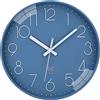 ACCSHINE 30cm Orologio da Parete Radiocontrollato Orologio da Parete Moderno Silenzioso Senza Ticchettio Semplice Classico Orologio al Quarzo per Camera da Letto, Scuola, Ufficio, Soggiorno, Cucina
