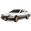 Amewi AE86 Sprinter Trueno Scale Drift Bianco Brushed 1:18 Automodello Elettrica Auto stradale Trazione posteriore RTR