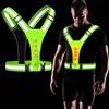 Darryy Bretelle Catarifrangenti LED, Gilet Alta visibilità, Gilet Running per Bicicletta e Luce da Corsa da Jogging con Cintura Riflettente, Adatto a Bambini e Adulti, Jogging Riflettente