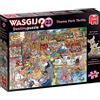 Jumbo Spiele- Jumbo Wasgij Destiny 23 Theme Park Thrills-1000 Adulti-Italiano-Puzzle 1000 Pezzi, Multicolore, 25005