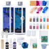 VidaRosa Kit di Resina Epossidica Trasparente per Principianti, 600 ml, con stampi, pigmenti, Accessori in Resina, Rivestimento e sottobicchiere, stampi per Arte, Artigianato, Gioielli