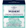 Acqua alle Rose, Crema Viso Idratante Purificante, con Attivi Astringenti di Rosa Multiflora e Niacinamide, Ideale per le Pelli Miste o Grasse, Aiuta a contrastare Oleosità e Impurità
