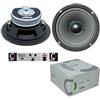 Ciare 1 CIARE CS160 subwoofer da 40 + 40 watt rms e 120 + 120 watt max da 6,5 16,50 cm 165 mm dvc doppia bobina 4 + 4 ohm ottimo porte portiere auto, 1 pezzo + 5 adesivi omaggio