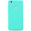 cuzz Cover per Huawei P8 Lite (2017)+(1 Pezzi Proteggi Schermo in Vetro Temperato)Tinta unita Premium Flessibile Silicone TPU Custodia Sottile Ultra-Luce Antiscivolo Anti-Shock Housse(Oro)