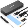 Jorkar USB C 3.2 Scatola SSD 12+16 pin Esterna SSD Per MacBook Air/Pro mid 2013-2017, CNC Lettore Box per Disco SSDs A1466 A1465 A1502 A1398, Mac SSDs a USB-C Enclosure Case