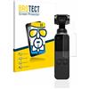 brotect Pellicola Protettiva Vetro per DJI Osmo Pocket (Display + Lente) Protezione Schermo [Durezza Estrema 9H, Chiaro]